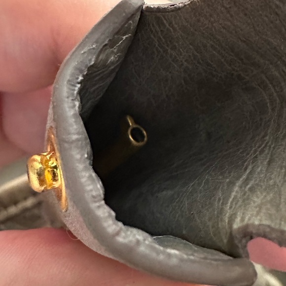 Miu Miu Pleated Leather Tote Bag - Picture 12 of 12